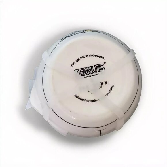 Peanuts Rae Dunn 2024 Snoopy Woodstock Ceramic Set of 4 Measuring Cups -… - Picture 4 of 5